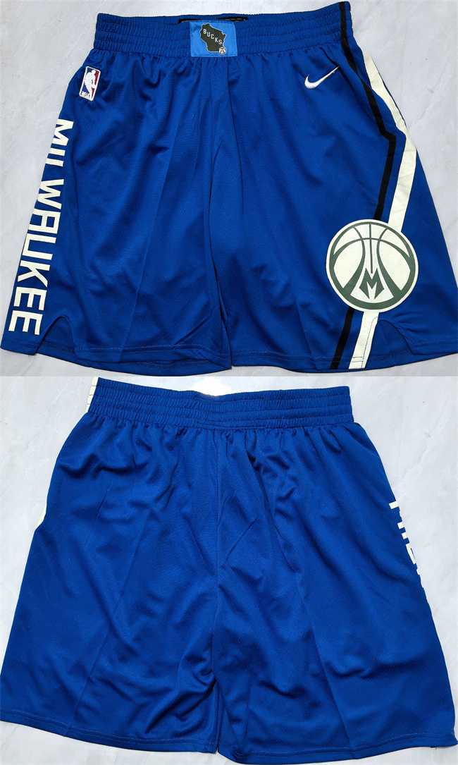 Mens Milwaukee Bucks Royal Shorts